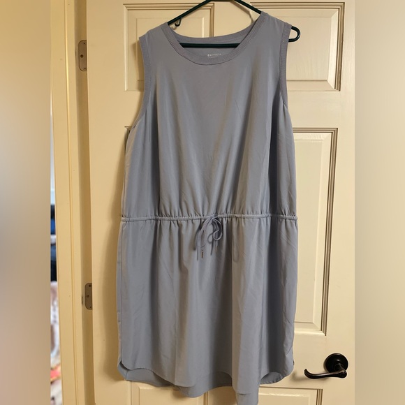 Athleta Dresses & Skirts - Athleta Powder Blue Sleeveless Mini Dress